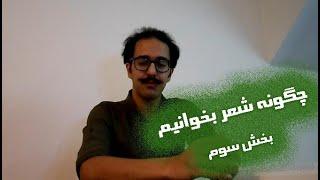 چگونه شعر بخوانیم3/how to read a poem 3