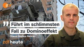 Bricht die Donbass-Front zusammen? Interview mit Oberst Reisner | ZDFheute live