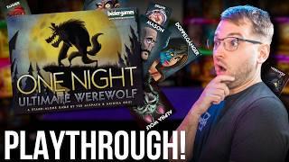 One Night Werewolf is Back! - One Night Ultimate Werewolf Gameplay