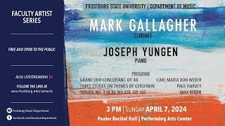 Faculty Artist Series: Mark Gallagher, Clarinet