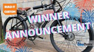 Winner Announcement! Switz Cruz Motorized Bike Giveaway!