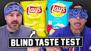 Can we guess the Lays chip flavors blindfolded?