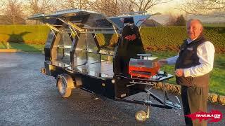 Enter the Trailblazer 1200 Streetmaster BBQ Smoker - Our Latest Commercial Charcoal BBQ Trailer