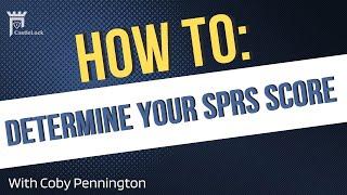 How to: Determine Your NIST 800-171 SPRS Score