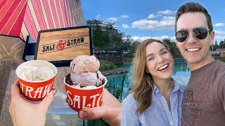 New Ice Cream at Salt & Straw + Disney 100 Merchandise at Disney Springs