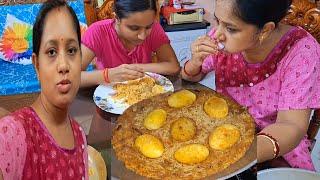 হাঁসের ডিমের বিরিয়ানি দিয়ে Sunday Dinner টা Just জমে ক্ষীর # Bangla Vlog