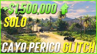 SOLO Cayo Perico Money Glitch In GTA Online ($10,000,000 An hour!!)