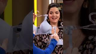 Drew Barrymore & Valerie Bertinelli Learn Difference Between Bra Band Sizes vs Cup Sizes | #Shorts
