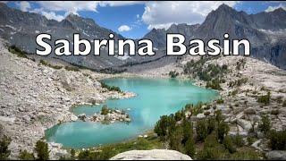 Backpacking 3 nights in Sabrina Basin