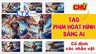 Cách làm video hoạt hình bằng ai với ltx studio từ a - z cực nhanh.