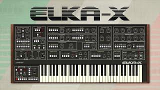 Elka-X Synthesizer | Cherry Audio