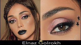 PUNK ROCK MAKEUP TUTORIAL FOREO LUNA 2| Elnaz Golrokh