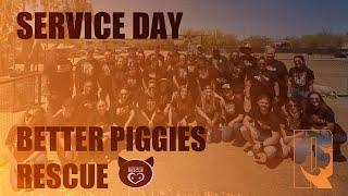 RYNO Volunteers at Better Piggies Rescue | Do Your Part To Help Your Community Today!