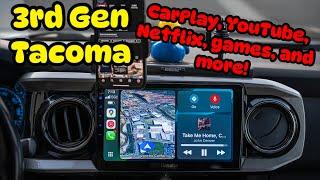 Upgrade the Head Unit on your 2016-2023 Toyota Tacoma! Dasaita 10.2 Android Head Install and Review!