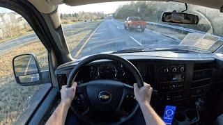 2016 Chevrolet Express 3500 LT 6.0L - POV Test Drive | 0-60