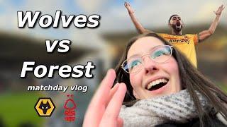 GIBBS-WHITE RETURNS TO MOLINEUX | Wolves vs Nottingham Forest (1-1) Matchday Vlog