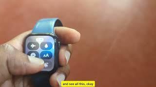 How To Turn On/Off Water Lock Apple watch series 8