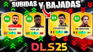 ¿Quién Subió y Quién Bajó? Comparación TOP 25 MEJORES JUGADORES en DLS 25