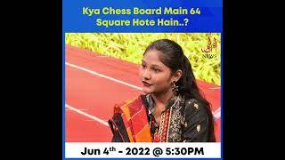Do You Know, There Are 64 Squares In Chessboard