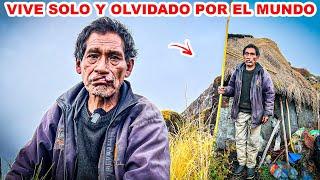 67 años SOBREVIVIENDO SOLO en un inhóspito rincón de los ANDES PERUANOS | Jordy Aventurero