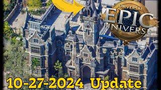 FANTASTIC Universal Epic Universe Construction Update 10-27-2024