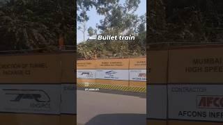 Bullet train project near Shilphata road | Mumbai to Ahmedabad Bullet train project