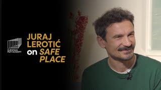 Director of SAFE PLACE Juraj Lerotić in interview at the European Film Awards