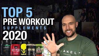 TOP 5 PRE WORKOUT SUPPLEMENTS 2020