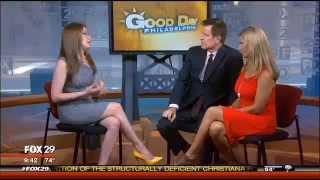 GoToWhitney talks Lady Gaga Drake Bell Theresa Caputo In Atlantic City on FOX Good Day Philadelphia