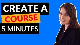 How To Create a Course On Anything In Less Than 5 Minutes With AI | Part 1