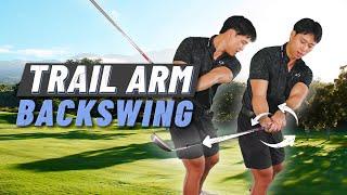 TRAIL ARM MOVEMENT BACKSWING