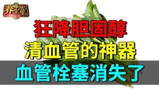 2025最新|吃饭少了它，加速血管钙化！狂降胆固醇，清血管的神器，血管栓塞消失了，把胆固醇全都吃跑！【养生堂】