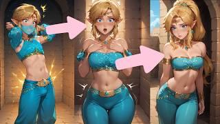 Link Becomes A Princess?! TG TF Voiceover Comic Dub Crossdressing Stories