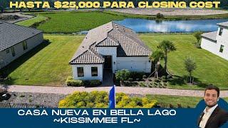 Beautiful home in Bella Lago community, Kissimmee Orlando Fl