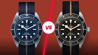 Tudor Black Bay 58 Strap Monster Battle!  Original VS Blue which color will win???