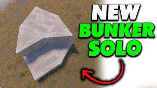 The NEW BUNKER SOLO In Rust 2025 / Rust Building Tutorial