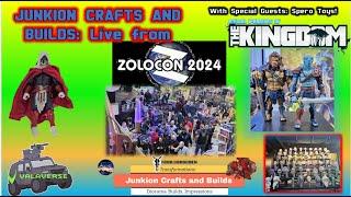 Junkion Crafts and Builds is live at ZoloCon: Special Guests Spero Toys