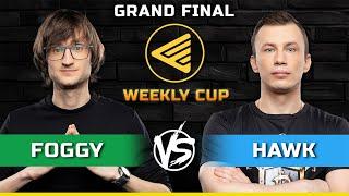 WC3 | Grandfinal | [NE] Foggy vs HawK [HU] | B2W Weekly Cup #132