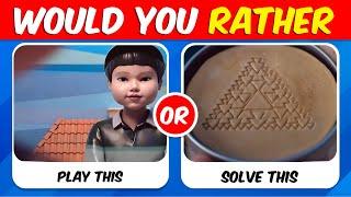 Would You Rather? - Squid Game 2 Edition! HARDEST Choices