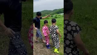 미꾸라지잡으러가자#삽시도#삽시도쌍둥이#삽시도일상#섬#미꾸라지보다올챙이