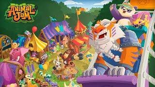 Animal Jam - Дикий Мир Первое знакомство с Замечательной детской игрой Краткий обзор Let's Play