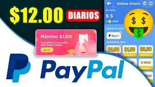 ¡Paga al INSTANTE!! TOP 2 Aplicaciones Para Ganar Dinero Rapido En PayPal (GRATIS)