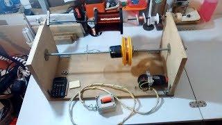 Homemade Coil Winding Machine