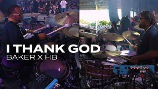 I Thank God - Drum Cam | Kingdom Tour: Featuring Terry Baker and Harold Brown