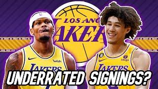 Meet the Lakers Two Biggest DARKHORSE Free Agent Signings! | Expectations for Cam Reddish/J. Hayes!