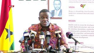 Ministry for Communication, Digital Technology and Innovation meets the Press on Data Pricing