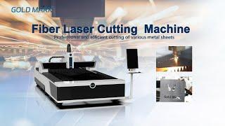 Open type fiber laser cutting machine---Gold Mark Laser