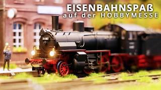 Modellbahnen auf der Hobbymesse 2024 | Messe Rundgang