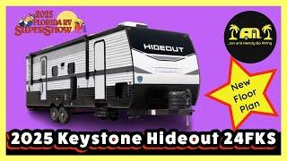 2025 Keystone Hideout 24FKS Travel Trailer Tour