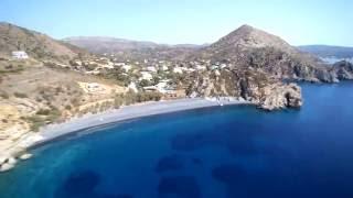 Dronie in Chios 4K | Mavra Volia Beach